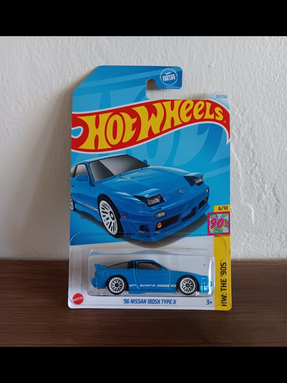 Hot Wheels '96 Nissan 180SX Type X